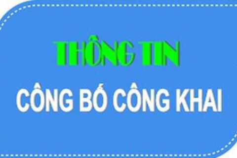 Báo cáo công khai giải quyết TTHC tháng 10/2024