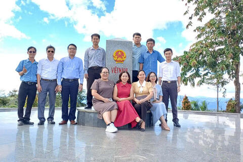 Cột mốc biên giới Việt Nam - Lào – Campuchia- Một trong những Điểm đến du lịch hấp dẫn của tỉnh Kon Tum