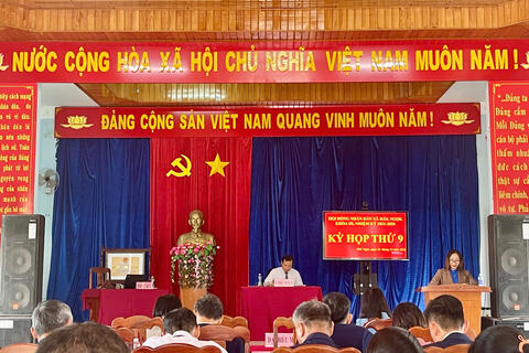 Kỳ họp thứ 9, HĐND xã khoá III, nhiệm kỳ 2021-2026